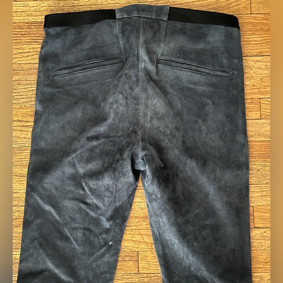 Helmut Lang Leather Leggings - Picture 4 of 4